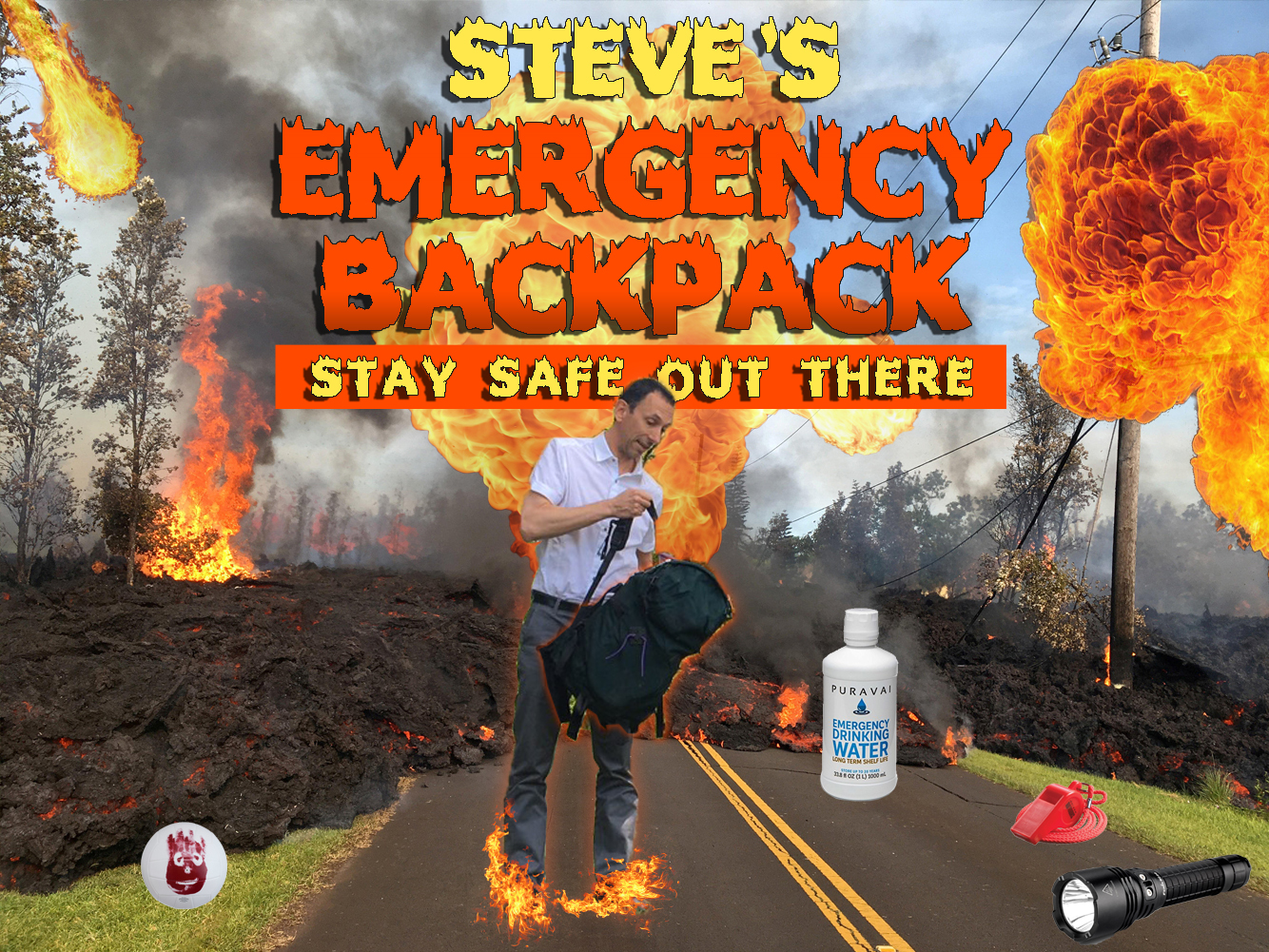Steve's Survival Backpack